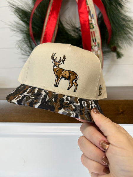 EO Hat-Ranch Camo Buck