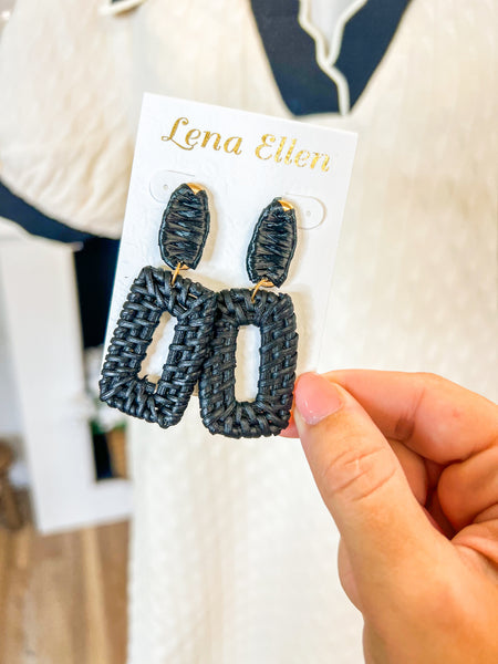 Key Largo Earrings-Black