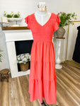 Rhea Smocked Midi