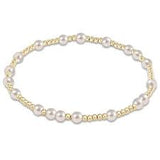enewton egirl hope unwritten 4mm bead bracelet-pearl