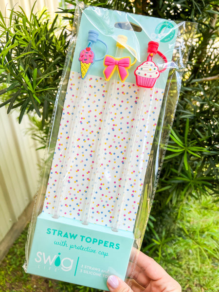 Swig Straw Topper Set