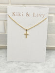 Tiny Cross Necklace