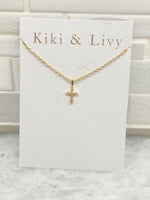 Tiny Cross Necklace