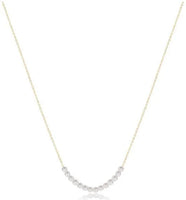 enewton 16" necklace gold-classic beaded bliss-4mm pearl