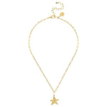 Susan Shaw Petite Star Paperclip Necklace