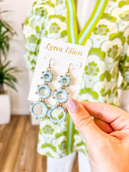 Drops of Blue Earrings