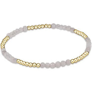 enewton blissful pattern 2.5mm bead bracelet-moonstone