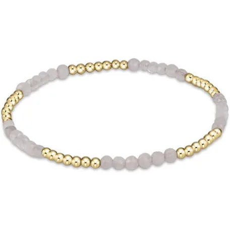 enewton blissful pattern 2.5mm bead bracelet-moonstone