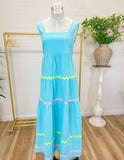 Pastel Ric Rac Dress