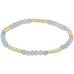 enewton blissful pattern 2.5mm bead bracelet-aquamarine