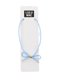 Lulu Mac Colorful Bow Necklace