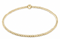 enewton extends-classic gold 2.5mm bead bracelet