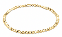 enewton extends-classic gold 3mm bead bracelet