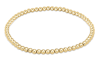 enewton extends-classic gold 3mm bead bracelet