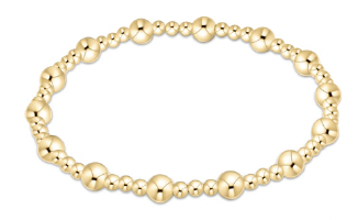 enewton extends-classic sincerity pattern 5mm bracelet-gold