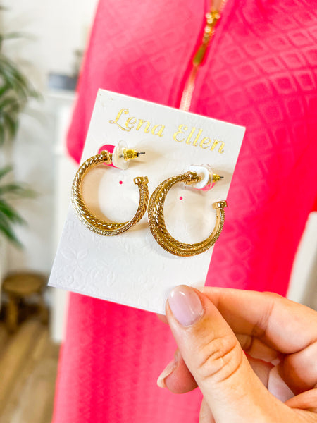 Twisted Rope Hoops