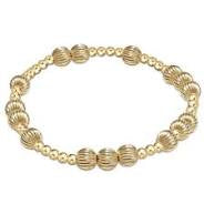 enewton hope unwritten dignity 6mm bead bracelet-gold