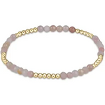 enewton blissful pattern 2.5mm bead bracelet-pink opal