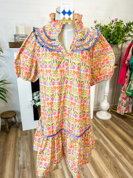 Floral Frenzy Dress