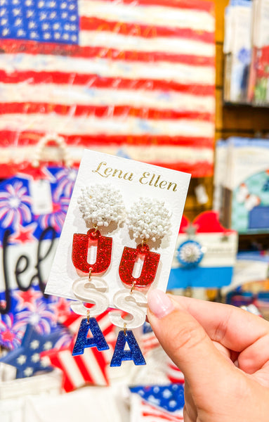 Born in the USA Earrings