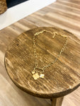 Clover Paperclip Necklace