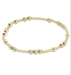 enewton hope unwritten dignity 5mm bead bracelet-gold
