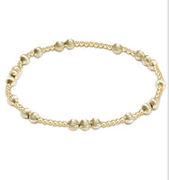 enewton hope unwritten dignity 5mm bead bracelet-gold