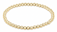 enewton extends-classic gold 4mm bead bracelet