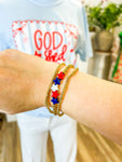 Star Spangled Bracelet Stack