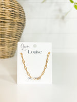 Love Louise 17" Paperclip Choker Lg