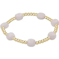 enewton admire gold 3mm bead bracelet-moonstone