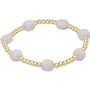 enewton admire gold 3mm bead bracelet-moonstone