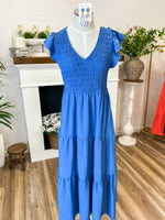 Rhea Smocked Midi