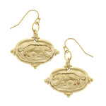 Susan Shaw Tiger Earrings