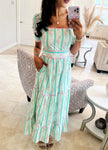 Martha Floral Midi