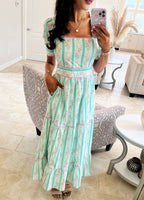 Martha Floral Midi