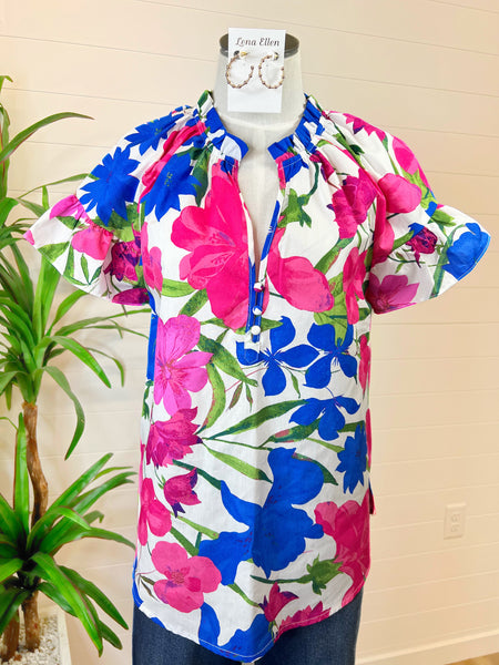 Macy Floral Top