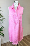 Washed Pink Dress