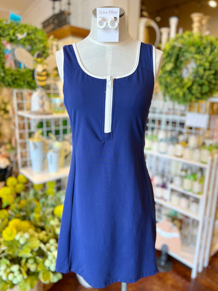 Navy Athletic Dress