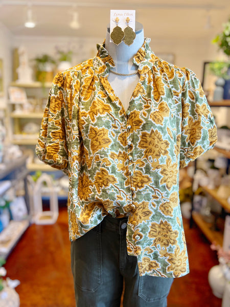 Maple Floral Top
