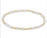 enewton hope unwritten 3mm bead bracelet-pearl