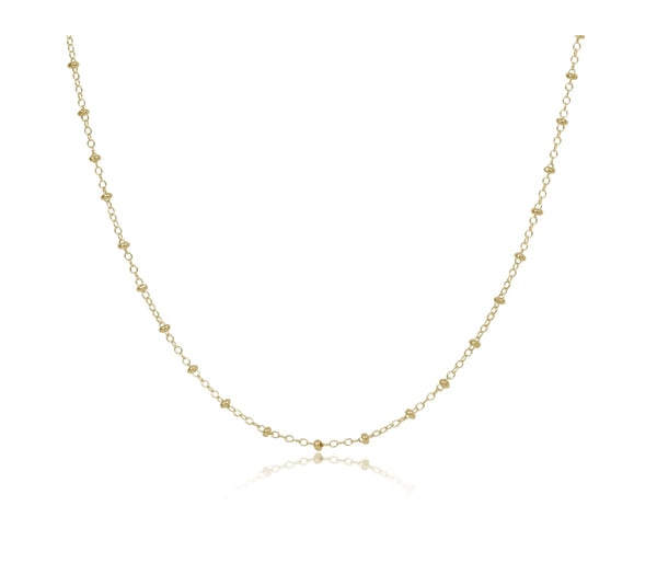 enewton 15" choker simplicity chain gold-classic 2mm gold