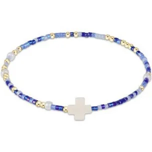 enewton egirl-hope unwritten signature cross bracelet- is a smurf's butt blue?