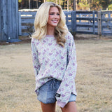 Lulu Mac Waffle Top