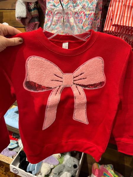 SS Bow Sweatshirt