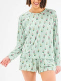 Annie Shorts Set-Cottage Stripes