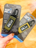 Tap To Pray-Tactical Carabiner Keychain