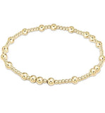 enewton egirl hope unwritten 4mm bead bracelet-gold