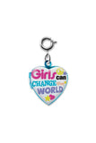 Charm It! Girls Can Change The World Charm