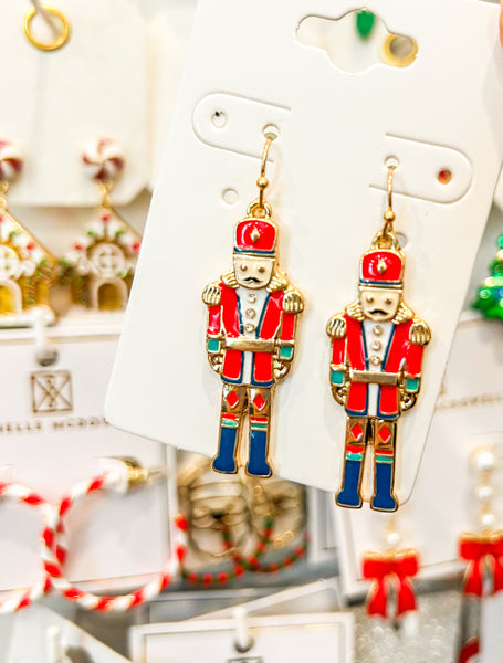 Traditional Nutcracker Earrings